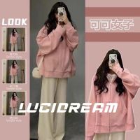 mjfds LUCIDREAM เสื้อกันหนาว เสื้อแขนยาว ผู้หญิง 2022สินค้ามาใหม่ เกาหลี ใส่สบายๆ ทรงหลวม สไตล์สปอร์ต KS39Z2291917