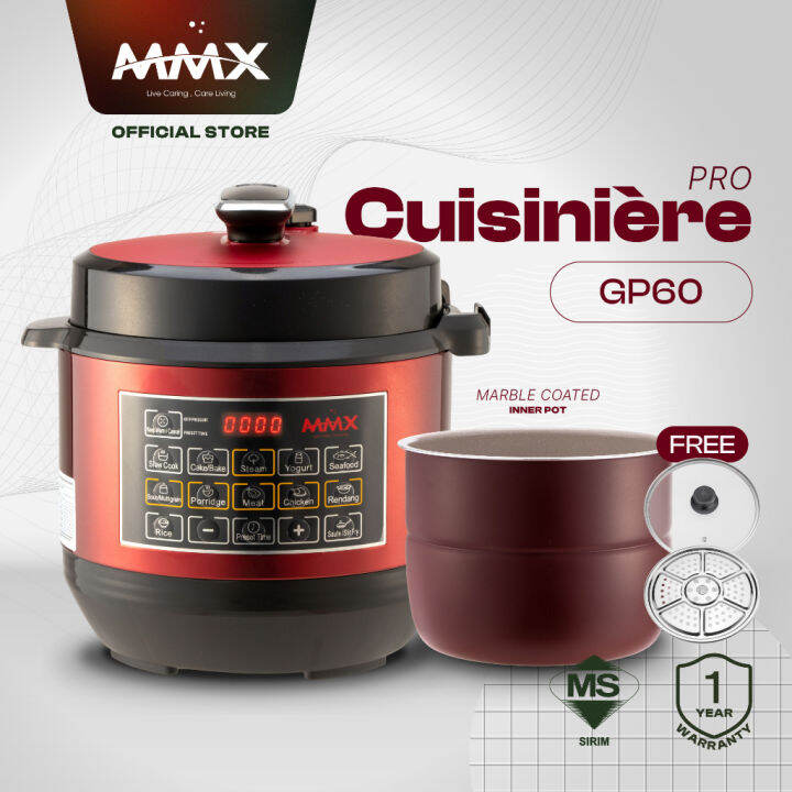 How to use noxxa pressure cooker for the first time hot sale