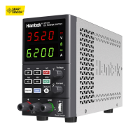 Smart Sensor Hantek HDP135V6ม้านั่งดิจิตอล DC Power Supply Variable 35V 6A Adjustable Switching Regulated Power Supply CV CC With Data Storage,On/off Output, USB Quick Charge, PC Software Control, Encoder Adjustment Knob