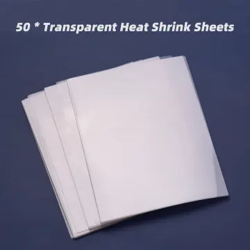 Shrinky Art Paper Heat Shrink Sheet Plastic Kit Hole Punch