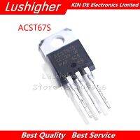 10pcs ACST67S ACST6-7S ACST6-7ST  TRIAC TO-220 WATTY Electronics