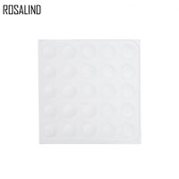 ROSALIND 25PCSLot White Silicone Label Sticker Kit For UV LED Gel Varnish Nail Tool Set Design Manicure Polishing Nail Art