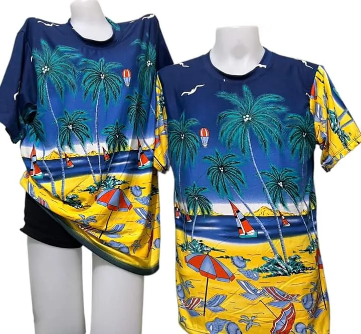 Couple Shirts Hawaiian print | Lazada PH