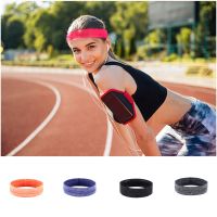 Women Headband Sports Yoga Hair Band Silicone Anti slip Belt Antiperspirant Breathable Headband Female Hair Accessories Headwear