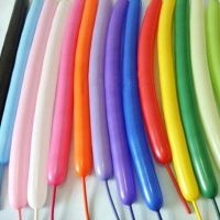 100Pcs Magic Air Balloon Wedding Party Decoration Mixed Color Kids Toys Latex Twist Long Balloons Birthday Party Supplies Balloons