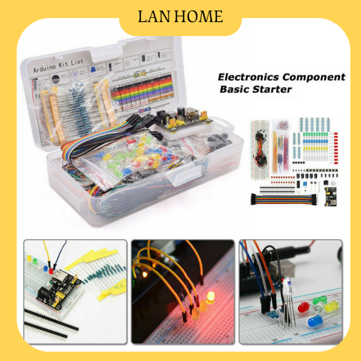 Breadboard Set 830 Electronic Component Basic Starter Kit With