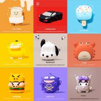 น่ารัก Pochacco หูฟังสำหรับ 3gen กรณีหูฟังใหม่สำหรับ 3หูฟังกรณีใช้งานร่วมกับ Pro กรณี 2gen