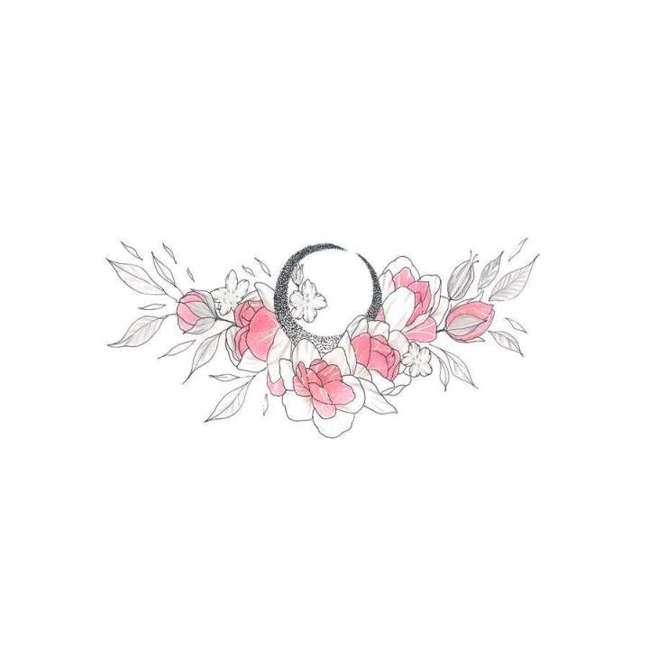 beautiful-colored-plain-flower-chest-and-shoulder-flower-tattoo-stickers-waterproof-female-long-lasting-simulation-sexy-cute-korean-japanese-clavicle