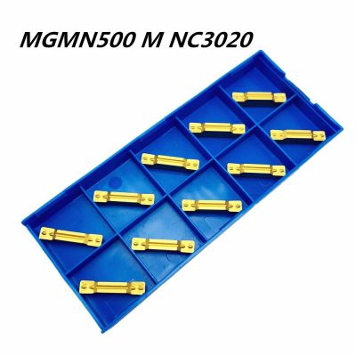 เครื่องมือ Slotting MGMN500 M NC3020 คาร์ไบด์แทรกใบมีดตัด 5 มม. เครื่องมือกัดเครื่อง CNC เครื่องมือกลึงโลหะ MGMN500 เครื่องตัดสล็อต