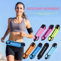 ○✱▩ Men Women Running Waist Bag Fitness Packs Mobile Phone Holder Jogging Sports Running Belt Water Bags