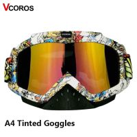 ใหม่ Vcoros หมวกกันน็อควิบาก Gafas Atv จักรยานยนต์วิบากโมโตครอสรถจักรยานยนต์แว่นตาแข่งดาวน์ฮิลล์การแข่งรถออฟโร้ดสกีแว่นตากันแดด