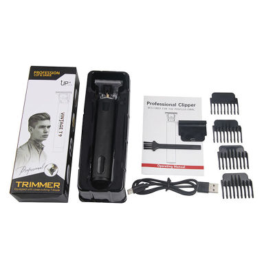 Hair Clipper Professional Rechargeable LCD Hair Trimmer Beard Men Electric Safety Razor Barber Shop Vintage t9 Cutting Machine