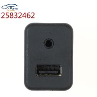 New 25832462 Audio Player USB Receptacle Black Matte 1 USB For Buick Allure LaCrosse Chevrolet Camaro Sonic Volt Terrain