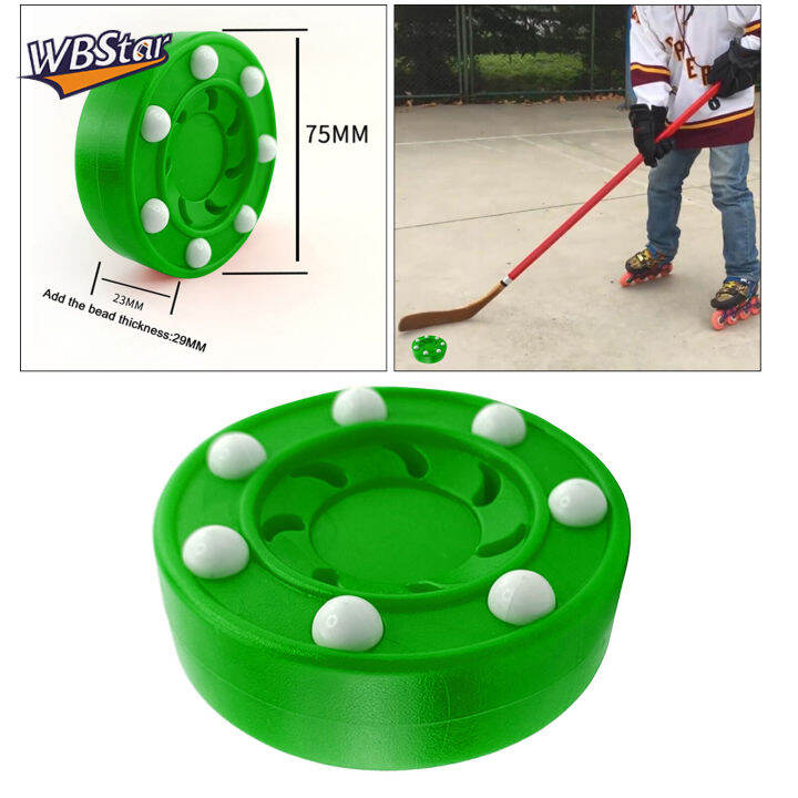 WBStar Durable Roller Hockey Puck Pucks Training High Performance ...