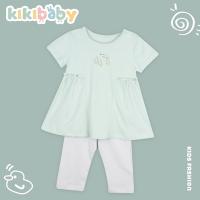 ิbabytoy [80-120] 20 ลดล้างสต๊อก เสื้อยืด+กางเกงขาสั้น เสื้อผ้าเด็กแฟชั่น ชุดเซท  กางเกงขา เอวยางยืดสวมถอดง่าย เสื้อผ้าเด็กผู้หญิง เกาหลี เท่ห์ แฟชั่น เด็กโต มินิมอล minimal