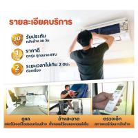 ล้างแอร์ติดผนังขนาด9000-36000BTU