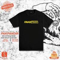 【Size 2T-6XL】เสื้อยืด Fake Taxi คุณภาพสูงสําหรับผู้ชาย