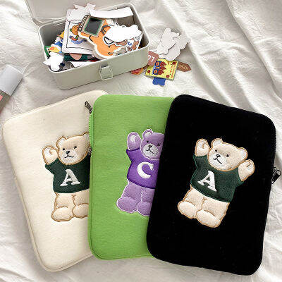 AC Bear Laptop ขนาด13-15นิ้วตัวป้องกันแขนด้านใน Casing Tablet ใหม่แบบเกาหลี