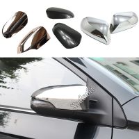 Hans1 C-HR CHR 2017 2018 2019 2020 2021 Car Decoration Rear View Eyebrow Side Glass Mirror Cover Trim Frame Hood Parts