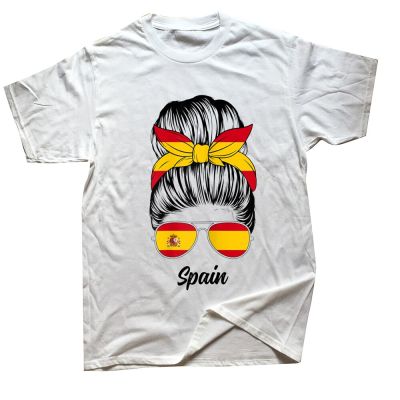 Funny Spain Spanish Flag Pride T Shirts Summer Style Graphic Cotton Streetwear Short Sleeve Birthday Gifts T shirt Mens Clothing XS-6XL