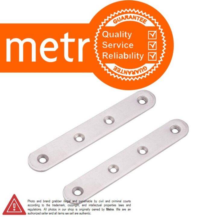 Bracket Brace Stainless Steel Flat Straight Mending Joining Plates