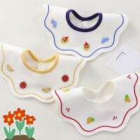 【DT】hot！ Baby Bib Rotation Soft Burp Feeding Drool for Little Toddler Boys