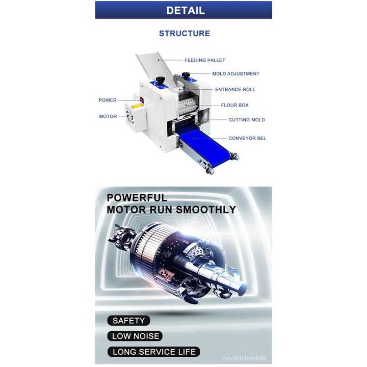 เครื่องตัดแผ่นเกี๊ยว-เครื่องรีดแป้งแผ่นเกี๊ยว-เครื่องทำแผ่นเกี๊ยวห่อเกี๊ยว-เครื่องตัดแผ่นเกี๊ยว-เครื่องรีดแป้งแผ่นเกี๊ยว