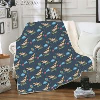 Throw Blanket Dachshund 3D Velvet Plush Blanket Bedspread for Kids Girls Sherpa Blanket Couch Quilt Cover Travel 05