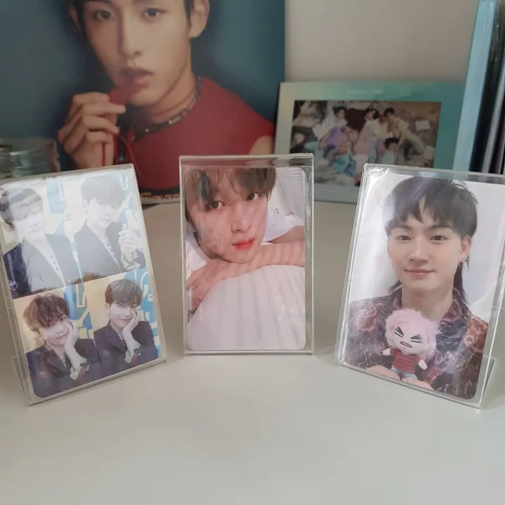 hot Photocard Stand / Acrylic Photo Frame Stand 2r Kpop | Lazada PH