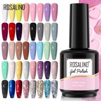 【hot】 ROSALIND Gel 15ml Color Semi Permanent UV Varnis Base Top Coat