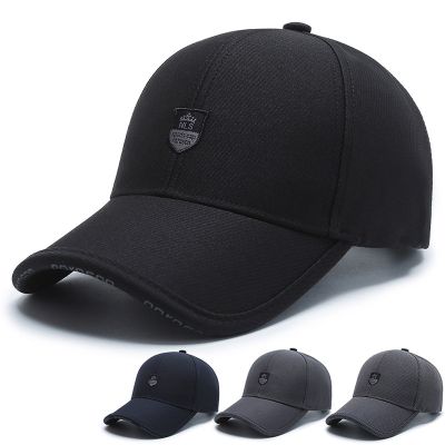 ผู้ชายแฟชั่นกันแดดป่าหมวกเบสบอลสีดำสำหรับผู้หญิง,หมวกให้ความอุ่นผ้าฝ้ายเคป็อปสำหรับฤดูหนาว C35