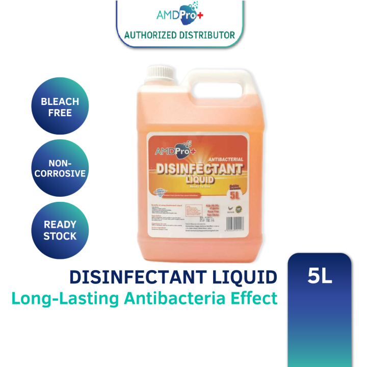 AMDPro+ Antibacterial Disinfectant Liquid 5L | Lazada