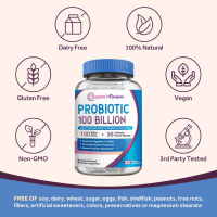 Doctors Recipes Probiotics for Women &amp; Men, 30 Caps 100 Billion CFU 36 Strains, with Organic Prebiotic Fiber (No.118)