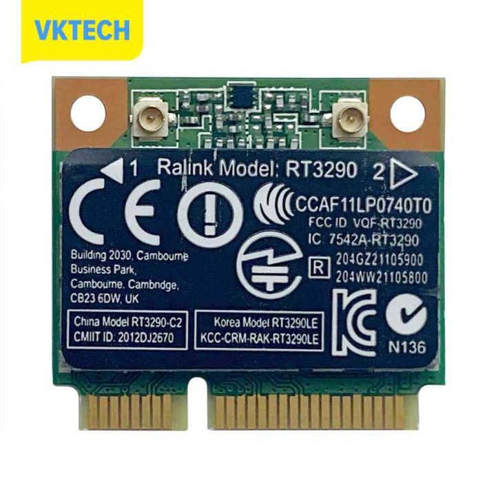 vktech-rt3290-150m-2-4ghz-รองรับบลูทูธ3-0-half-mini-pci-e-wifi-adapter-การ์ดเครือข่าย