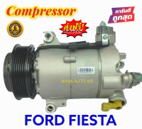 สินค้าคุณภาพ มือ1 COMPRESSOR Ford Fiesta ปี 2014-2016 รุ่นมีวาล์วคอนโทรล คอมเพรสเซอร์ แอร์ ฟอร์ด เฟียสต้า’14 คอมแอร์รถยนต์  เฟียสต้า Ford Fiesta