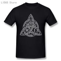 Good Witch Celtic Knot Shirt Casual Clothes Men T-Shirt Fashion Sweatshirt Cotton Clothing T-Shirts Tee Top