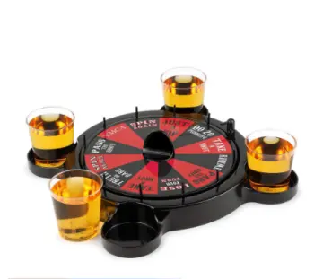 Plastic Test Game Drinking Roulette  Russian Roulette Shot Game - New  Plastic Funny - Aliexpress