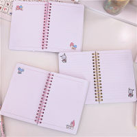 Kawaii Japanese Style Cute Cartoon Printed Pattern Notebook Coil Hand Account Notepad Diary Student Notebook Planner