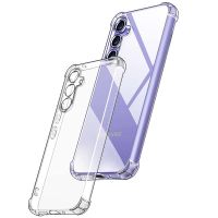 Shockproof Soft Clear Silicone Case For Samsung Galaxy A54 5G A34 5G A24 4G A14 5G A04s A04e M54 M14 M04 Transparent Back Cover Phone Cases