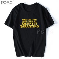 Written and Directed T-Shirt Women Quentin Tarantino Graphic Casual O-Neck Women T Shirt Funny Tops Clothing Letter Tshirt Women 55CD