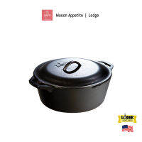 L10DOL3 Lodge 7 Quart Cast Iron Dutch Oven หม้อเหล็กหล่อลอดจ์ 6.62 ลิตร