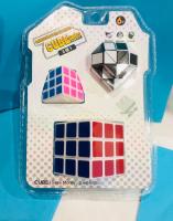 รูบิค ของเล่นเสริมการเรียนรู้ แพ็คละ 3 ชิ้น- Snake cube puzzle ruler