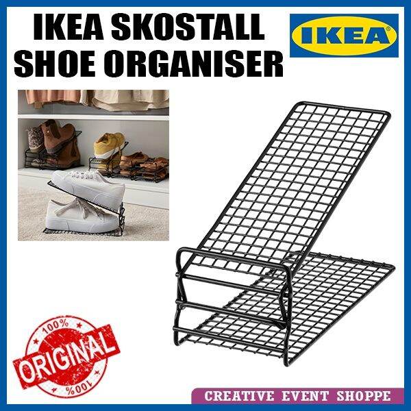 IKEA SKOSTALL Shoe Organiser Penyusun Kasut Lazada