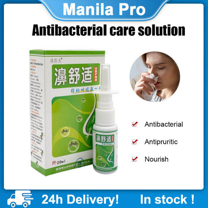 Nasal Spray for adults Original Rhinitis Sinusitis Congestion Care Nose