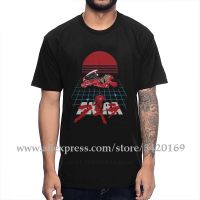 Akira T Shirt Unisex Graphic Print Vintage Anime T-Shirt Men Organic Cotton Wholesale Christmas Gift Tshirt Initial D Style