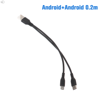 Cjing 2 in 1 USB Type C สาย Micro USB C โทรศัพท์มือถือสายชาร์จอย่างรวดเร็วสำหรับ Huaiwei samgsung Xiaomi Type C สายชาร์จ