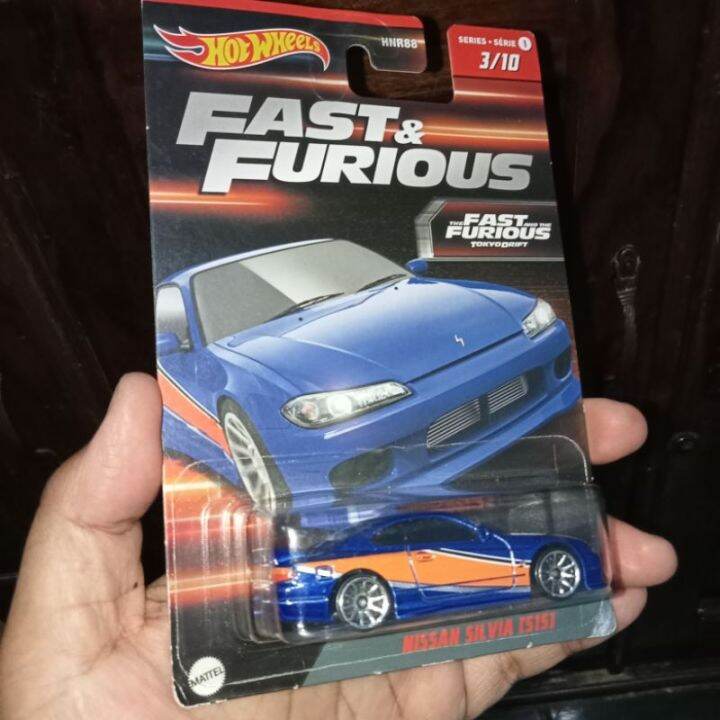 Fast And Furious Monalisa Nissan Silvia S Tokyo Drift Blue Hw Hot Wheels Hotwheels Bday Gift