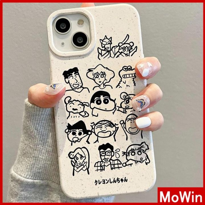 mowin-เข้ากันได้สำหรับ-เคสไอโฟน-เคสไอโฟน11-เคส-ย่อยสลายได้เป็นมิตรกับสิ่งแวดล้อมฟางข้าวสาลีเรียบสบายเคส-นุ่มการ์ตูนน่ารักเข้าก