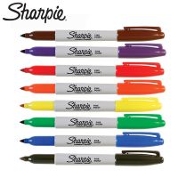 (Worry free) 1ชิ้น Sharpie 31993เป็นมิตรกับสิ่งแวดล้อมวิจิตรจุด1มิลลิเมตรถาวรศิลปะปากกามาร์กเกอร์ฝุ่นฟรีเครื่องหมาย21สีตัวเลือก