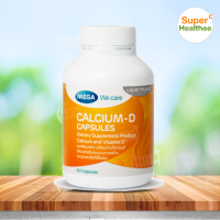 Mega we care calcium-d 60 แคปซูล เมก้า วีแคร์ แคลเซียม-ดี